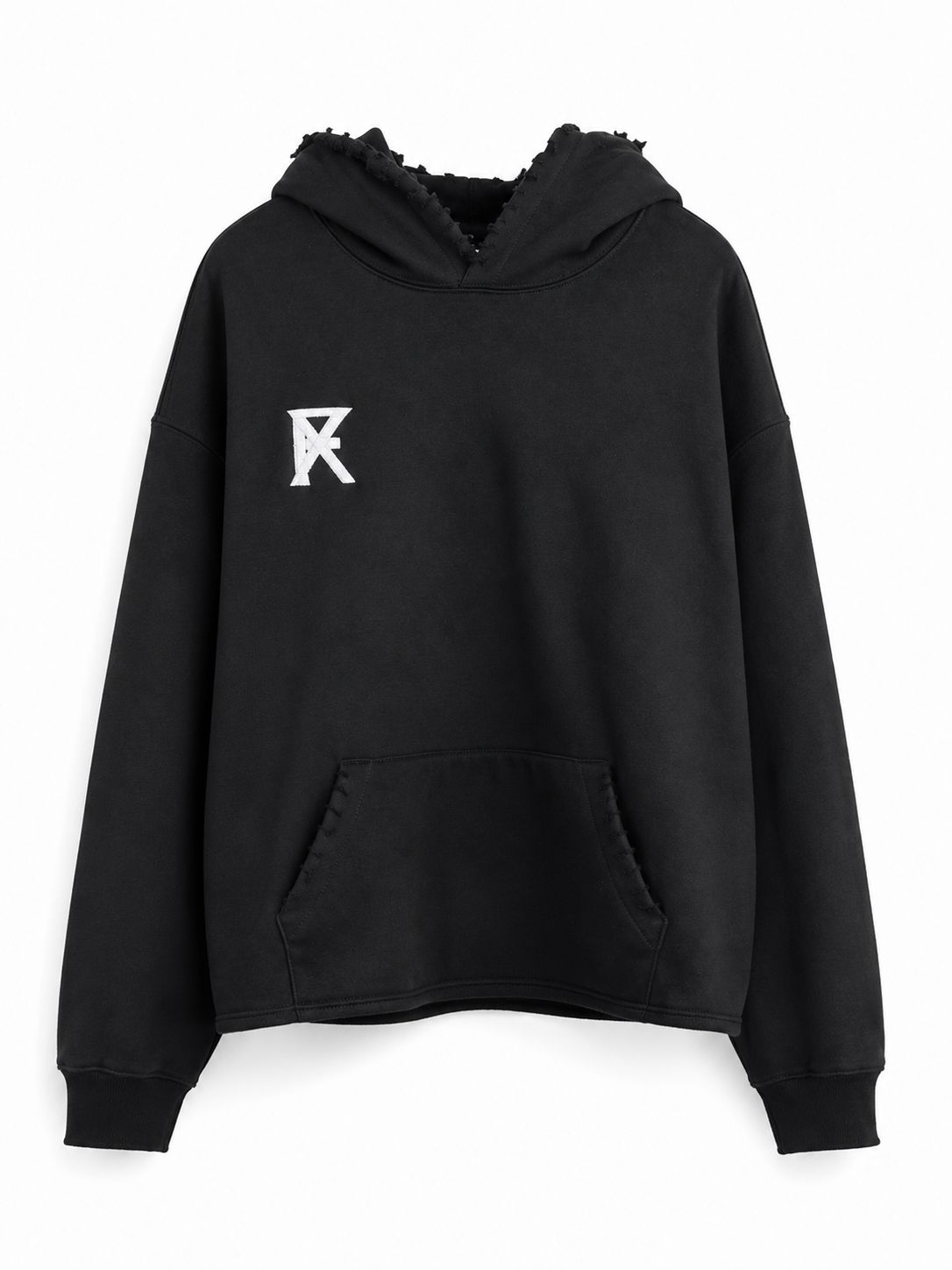 FX DISTRESSED HOODIE - RAW EDGE EDITION