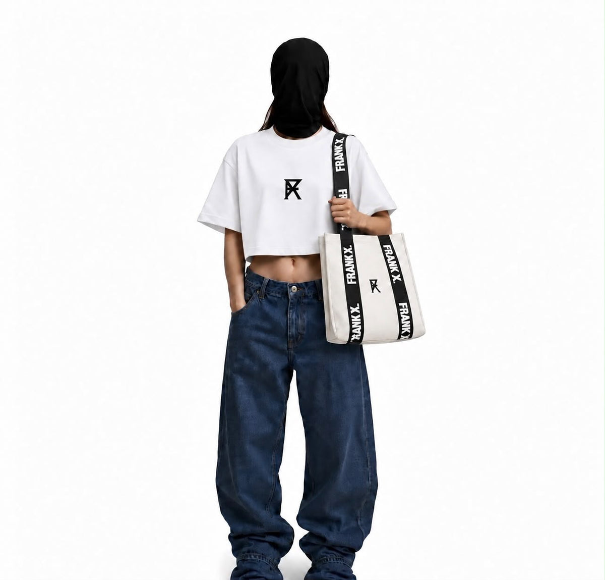 FX Signature Tote Bag - White