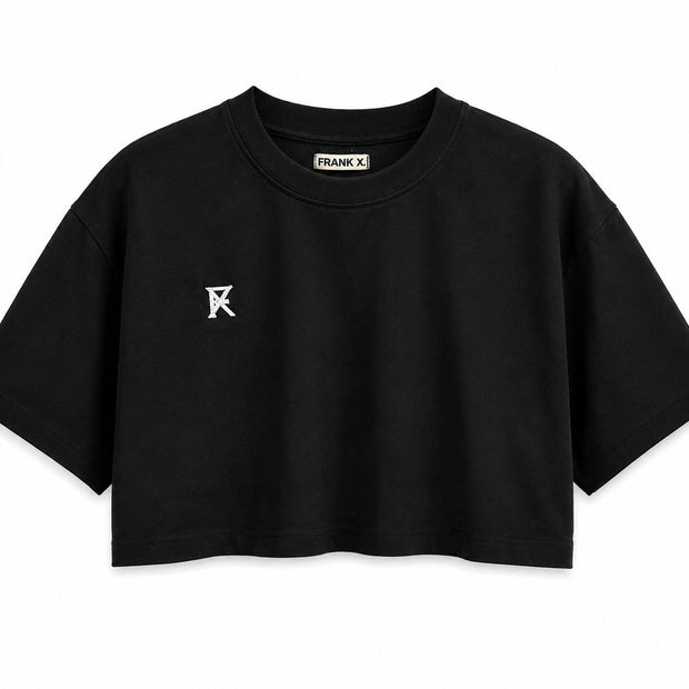 FX HEAVYWEIGHT CROP TOP - SIGNATURE LOGO