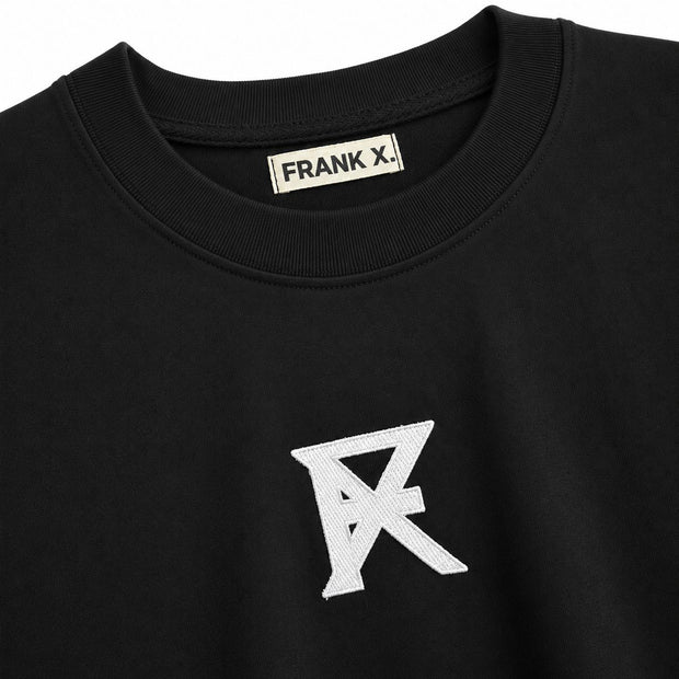 FX HEAVYWEIGHT CROP TOP - CENTER LOGO