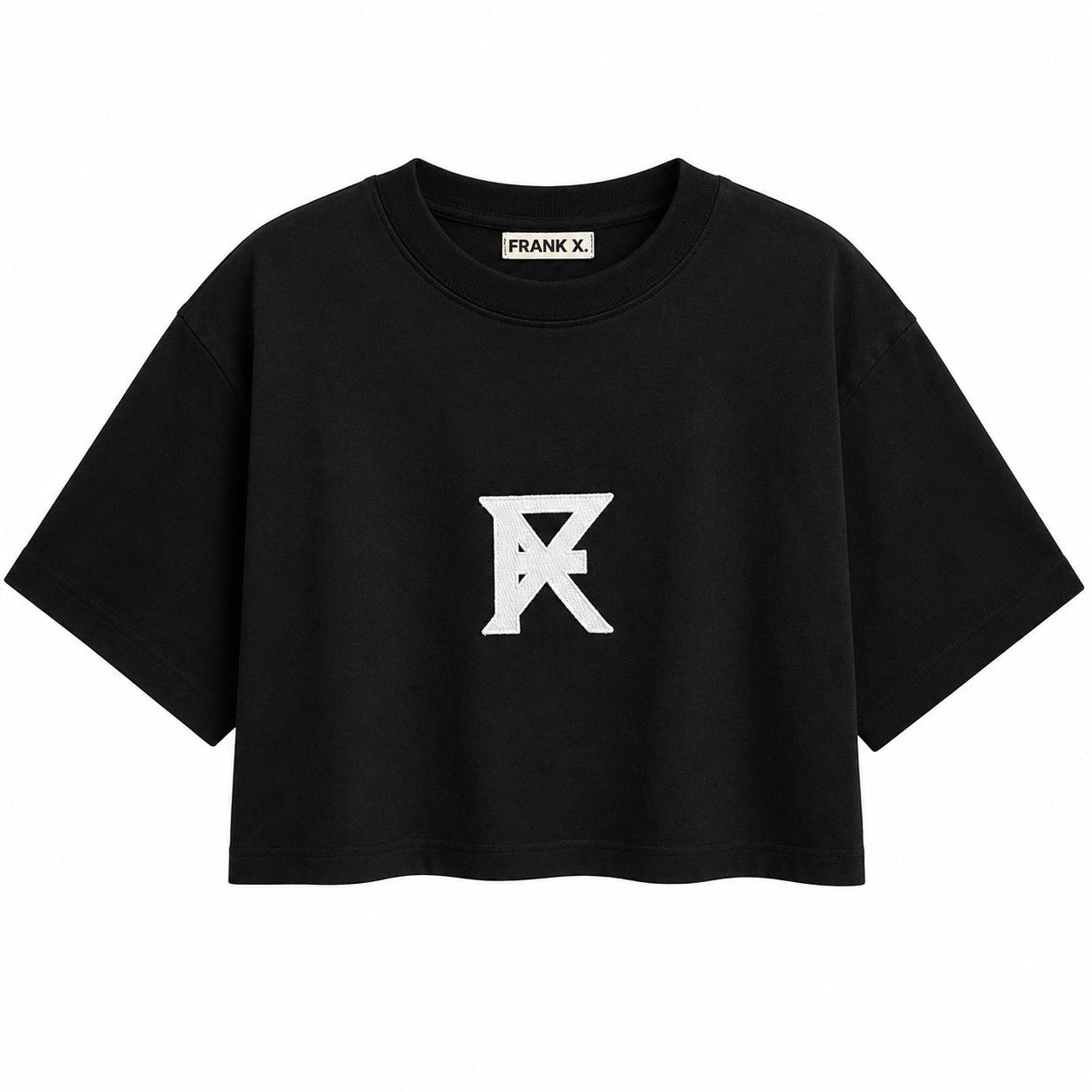 FX HEAVYWEIGHT CROP TOP - CENTER LOGO