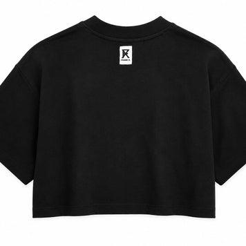 FX HEAVYWEIGHT CROP TOP - CENTER LOGO
