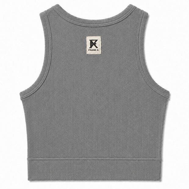 FX RIBBED CROP TANK